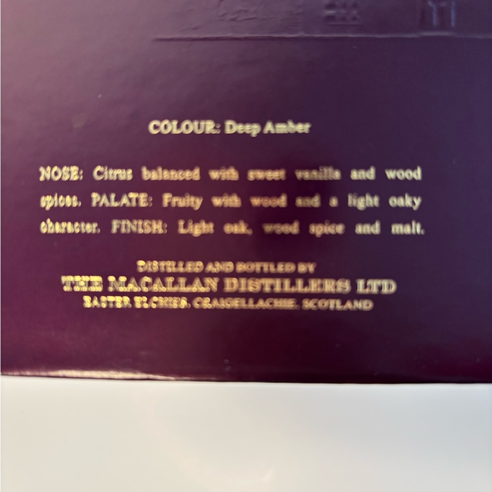 Macallan 1851 Inspiration Scotch Empty Green Bottle With Box - Picture 6 of 7
